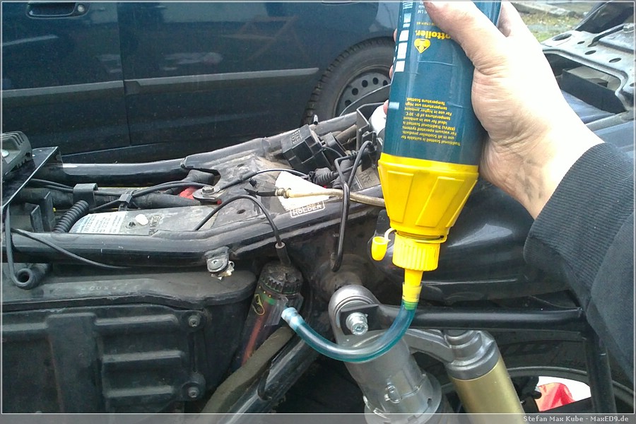 {mostart} der Scotti war auch fast leer