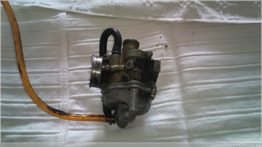 {hbc} Vergaser vorher