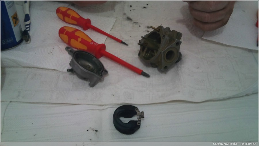 {hbc} Vergaser zerlegen