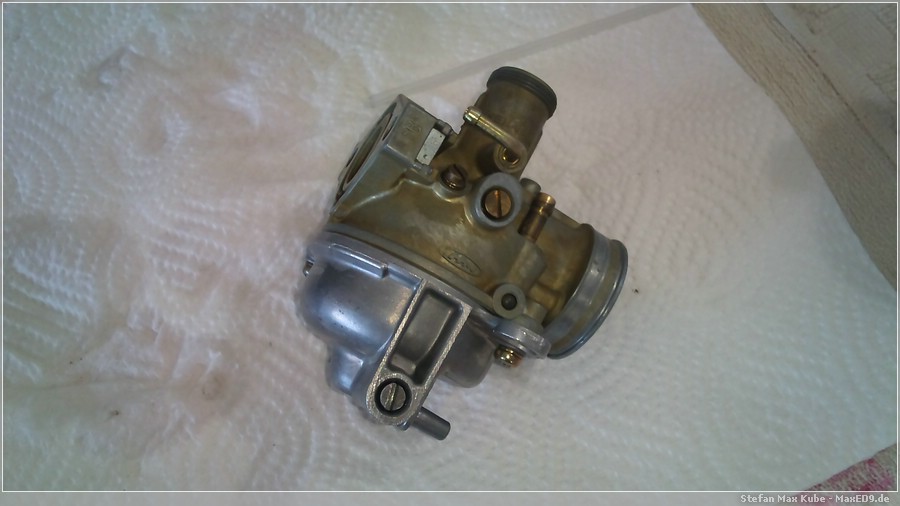 {hbc} Vergaser nach der Reinigung