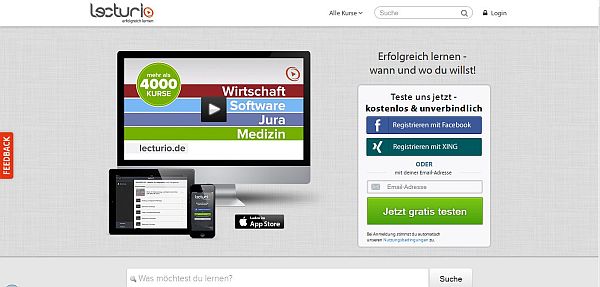 lecturio: Startseite