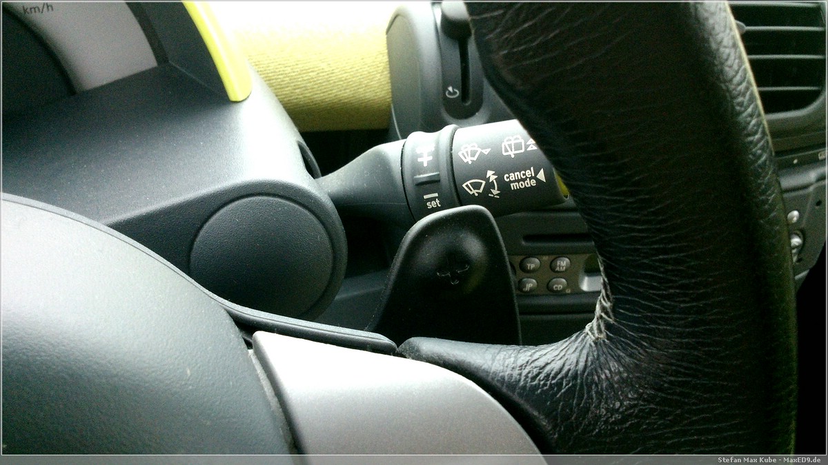 Tempomat und Lenkradschaltung