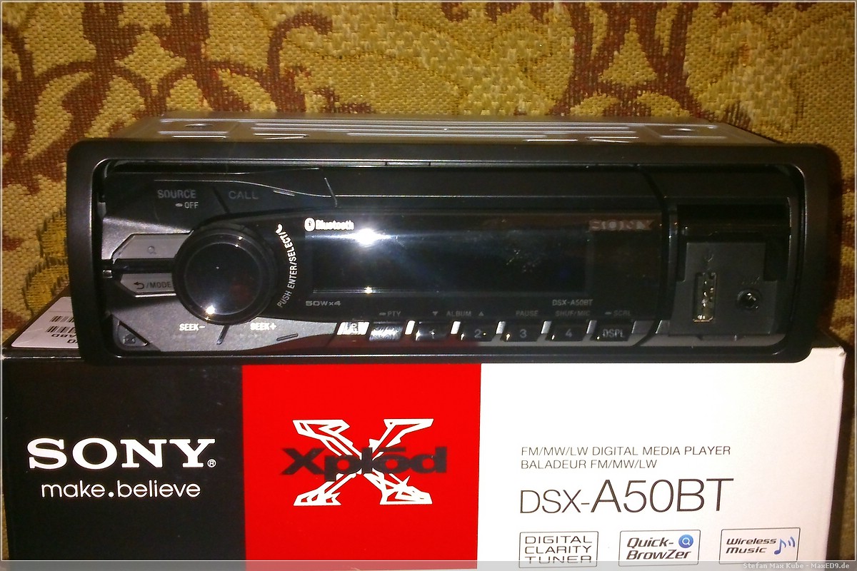 Autoradio mit Bluetooth, USB und AUX