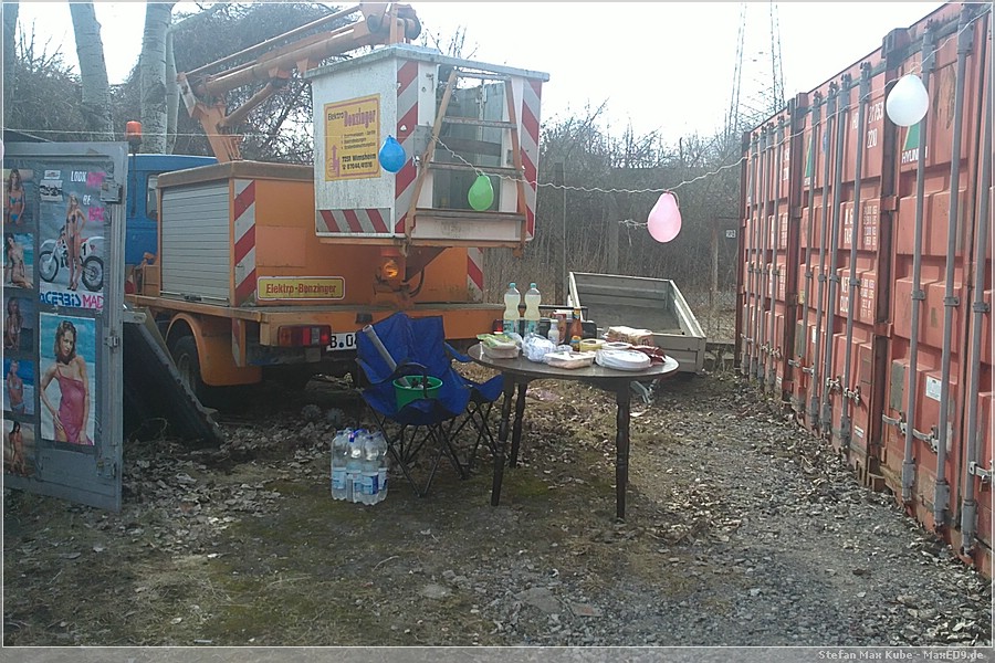 {anl} geschmückt haben wir auch ;)