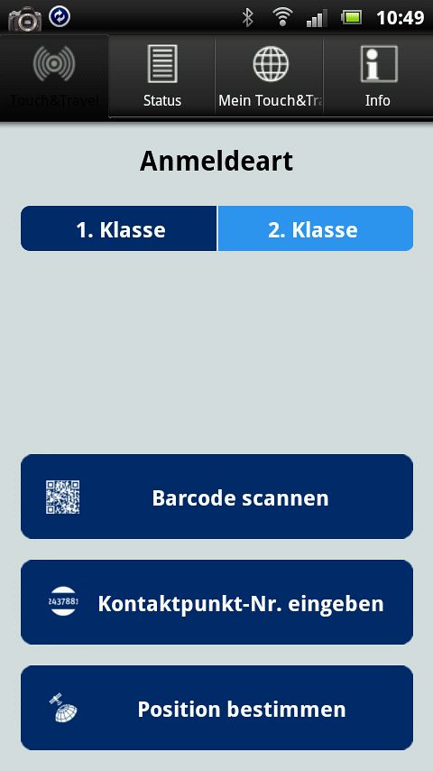 {tat} Möglichkeiten zur Haltestellenauswahl