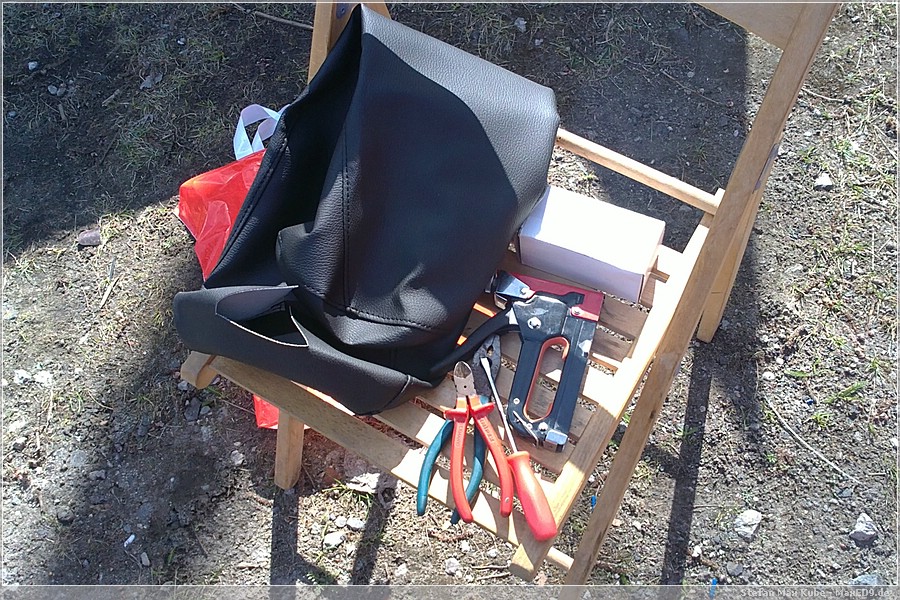 {sbb} der neue Bezug und das Werkzeug