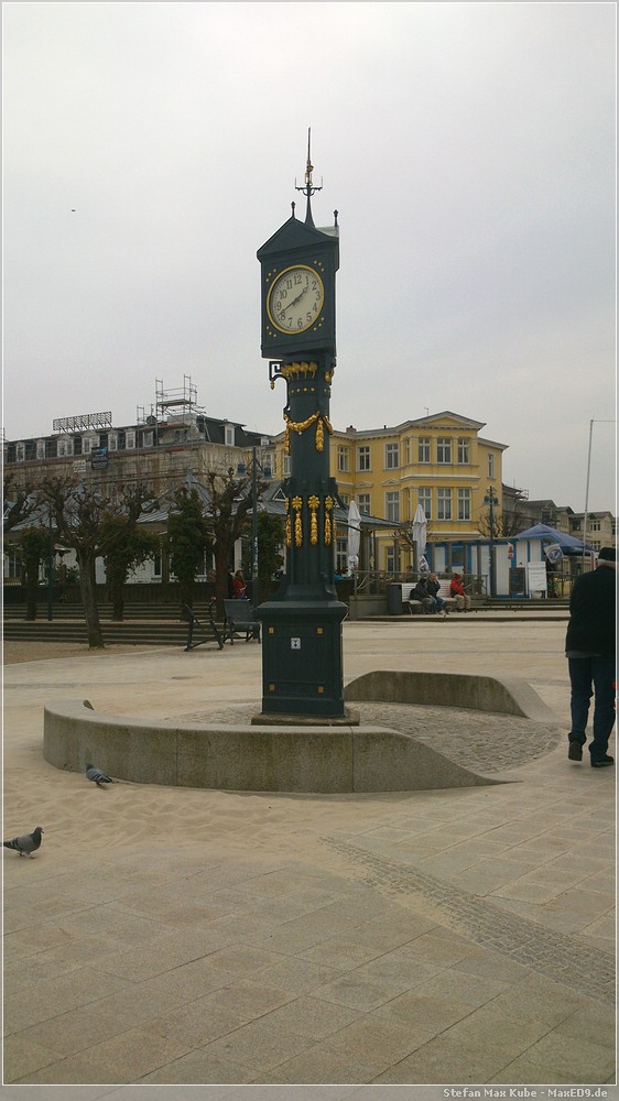 Jugendstiluhr Ahlbeck