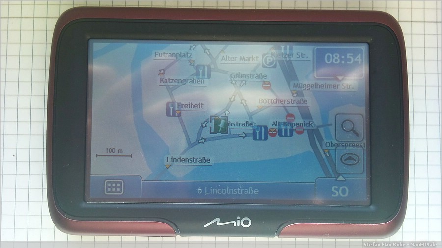 {miopoi} POI auf der Karte