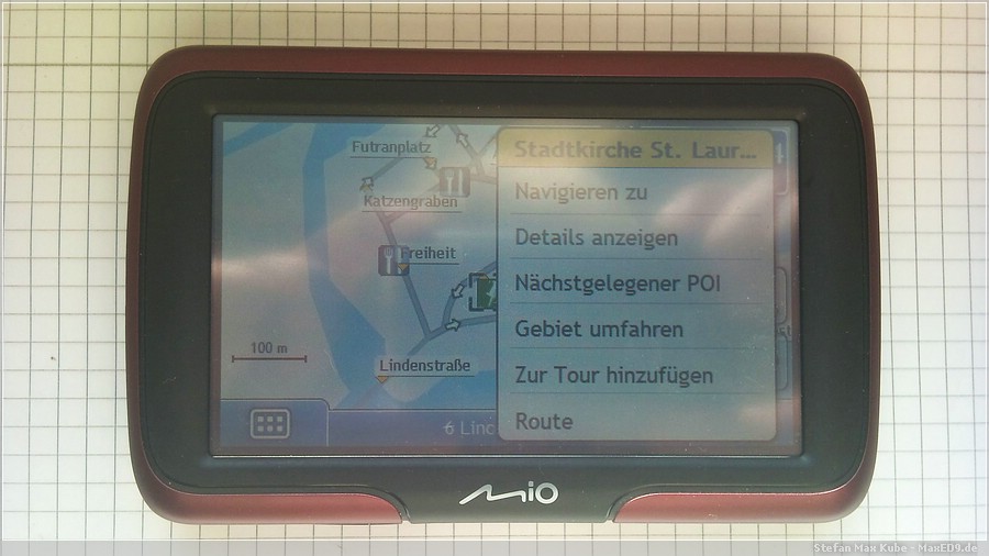 {miopoi} POI Optionen