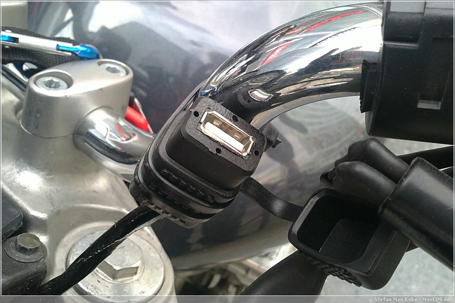 {usb} die Dose offen