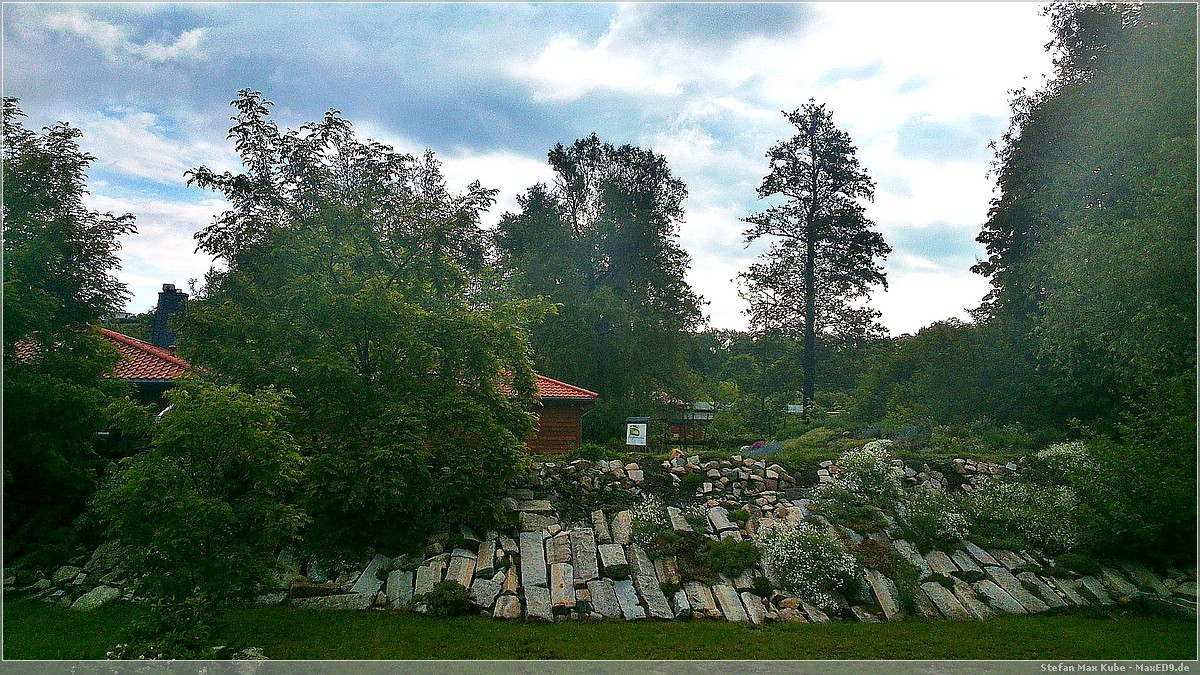 Abschied mit freundlichem Wetter