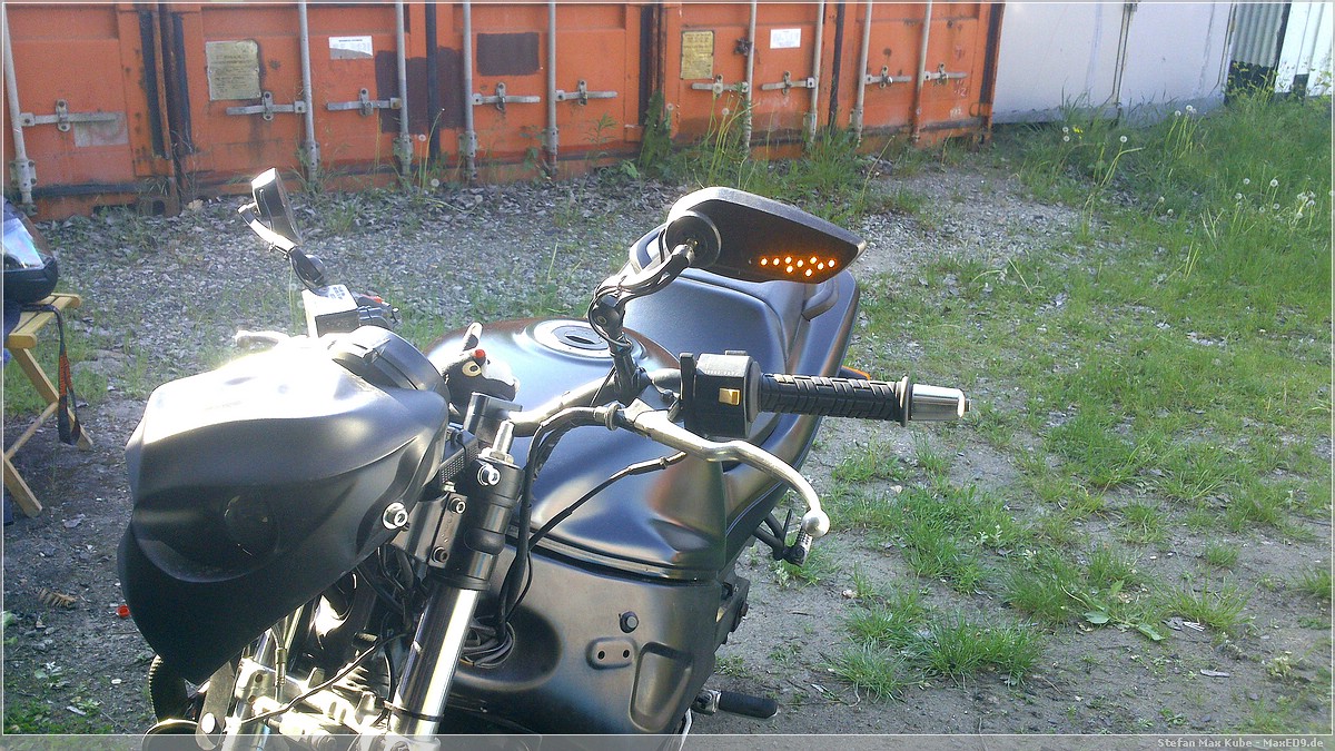 die Koso-Spiegel mit Blinker