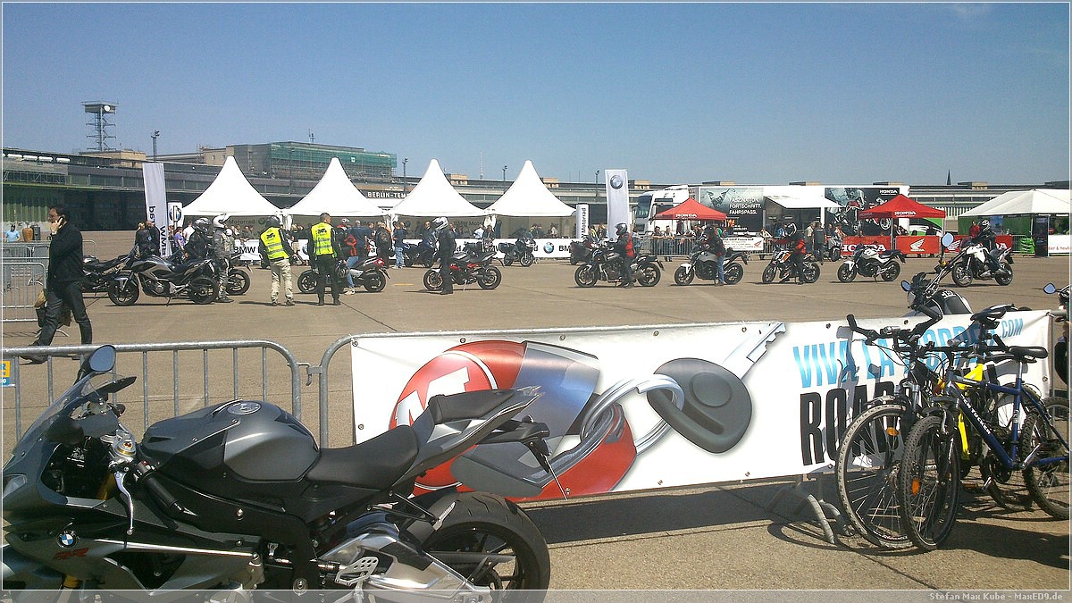 Die erste Gruppe macht sich startklar