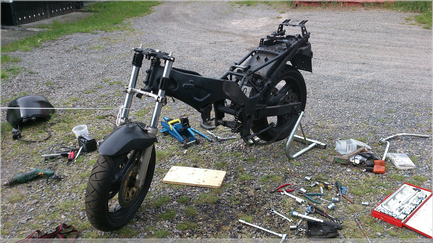 nicht mehr viel an der RF600R