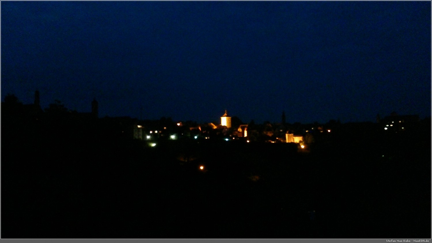 Rothenburg bei Nacht