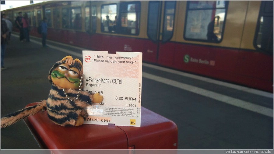 {sst} Warten auf die S-Bahn