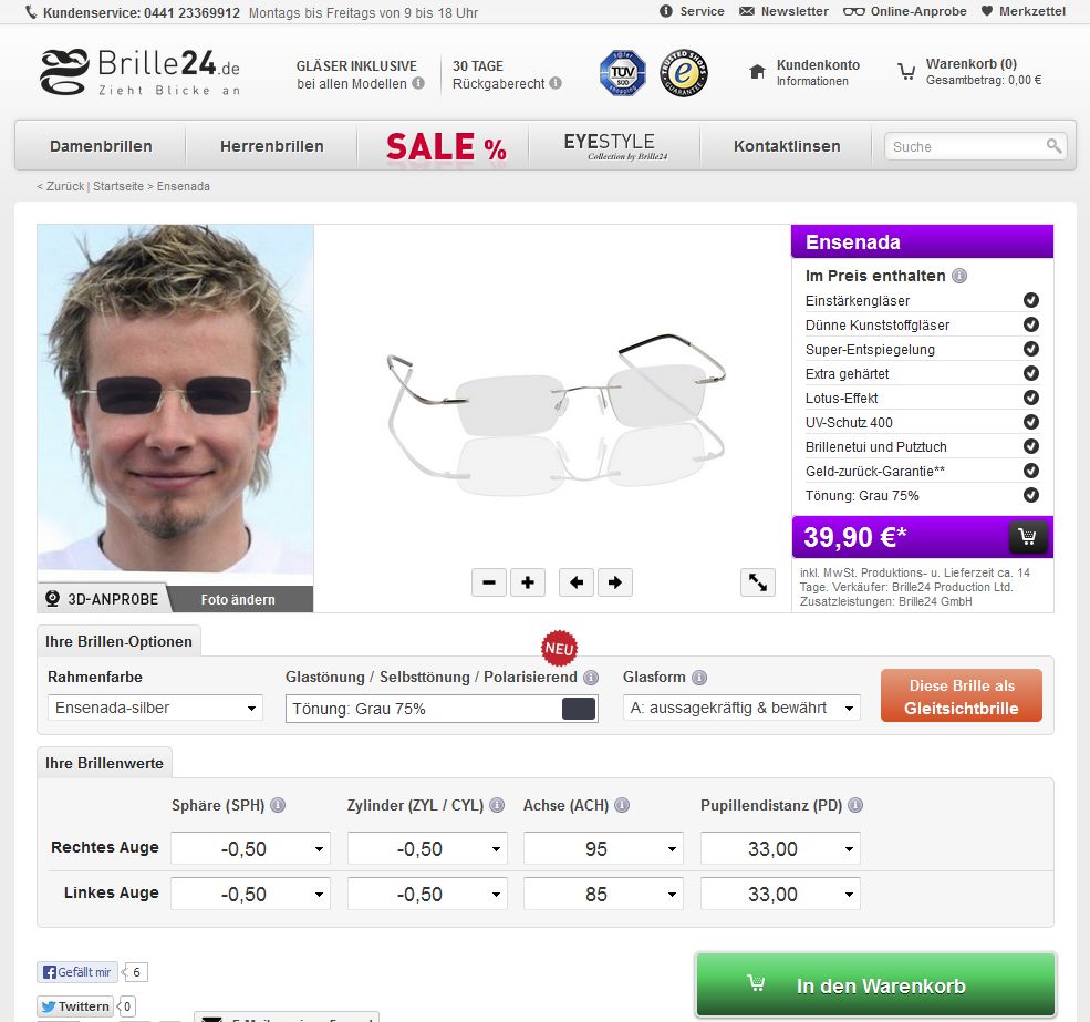 Brille24 Shop