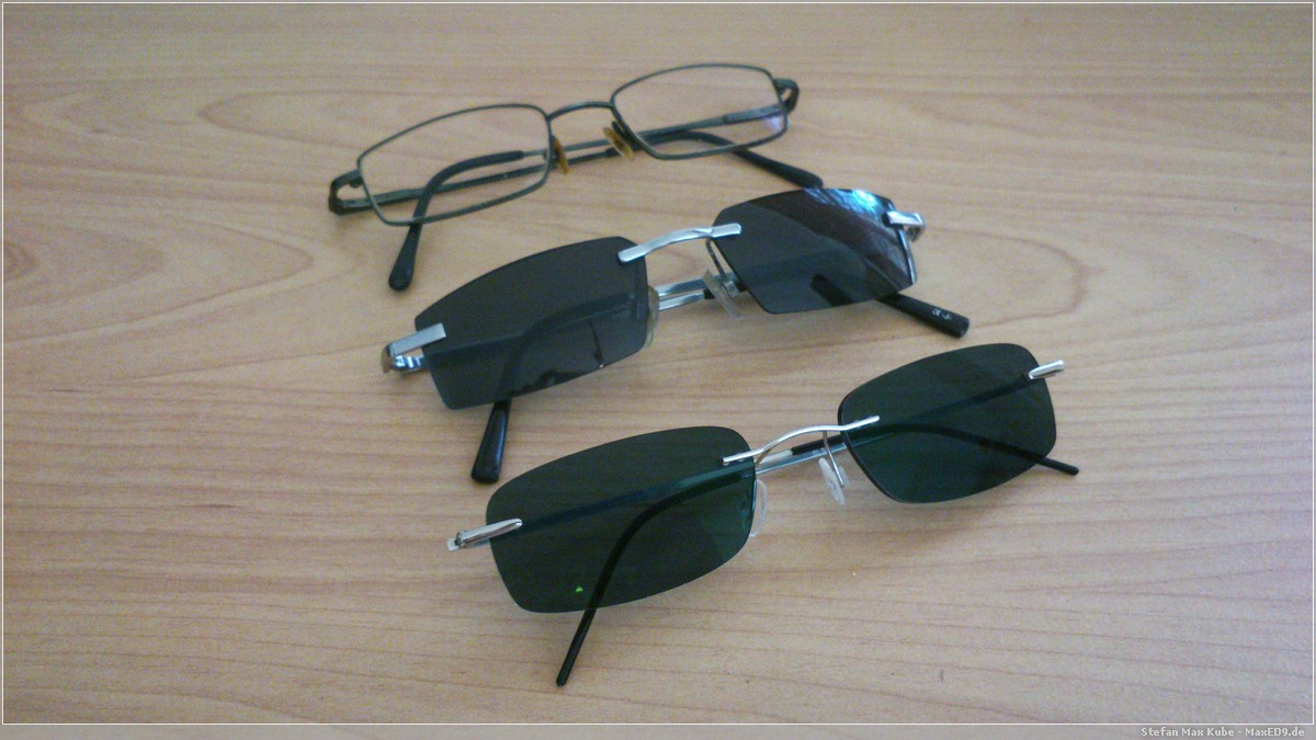 Brillenparade, vorn die Onlinebrille