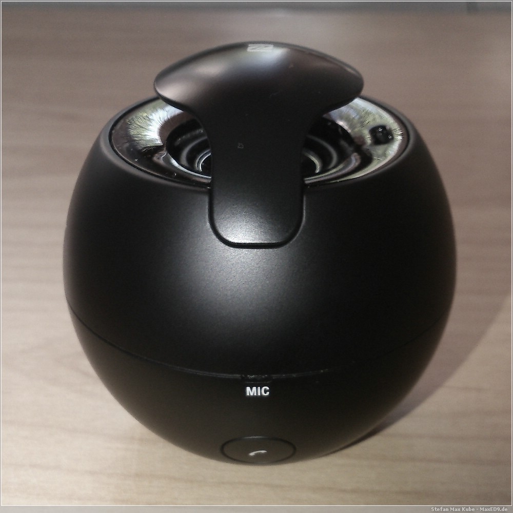 Rufannahme-Taste und Mikrofon