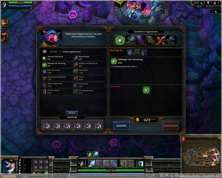 {lol} beim Händler kann man Ausrüstung kaufen