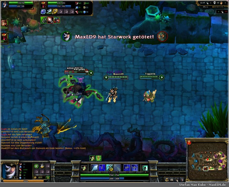 {lol} manchmal hab ich auch Glück