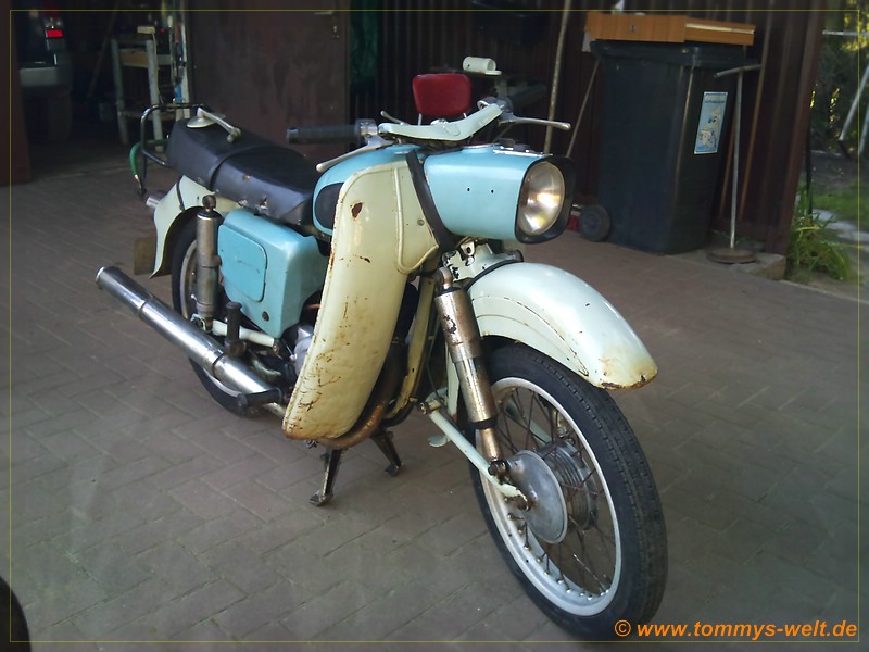 {es150} vor dem Aufladen