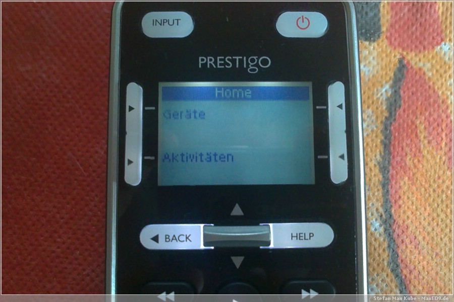{ppr} LCD-Softbuttons - Optionsauswahl
