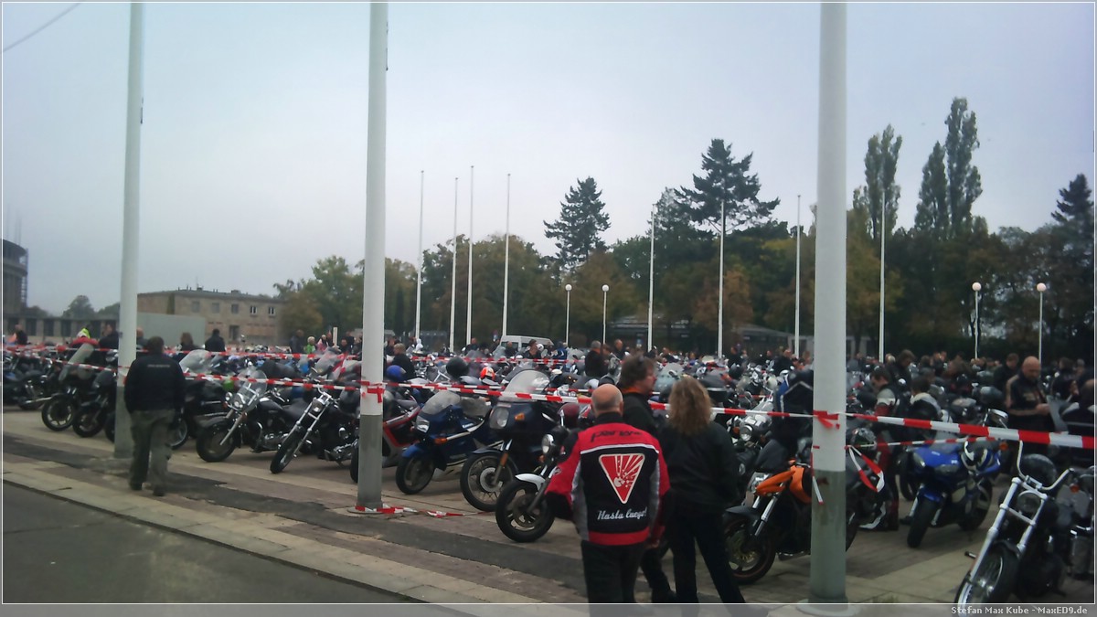 auf die Abfahrt warten