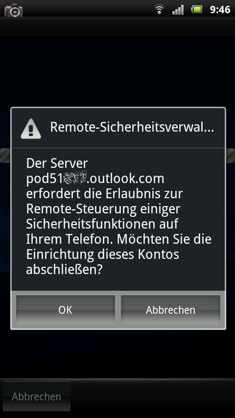 Remote-Sicherheitsverwaltung