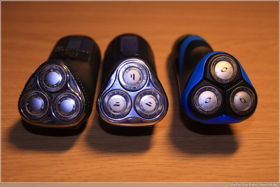 {at} Scherköpfe im Vergleich