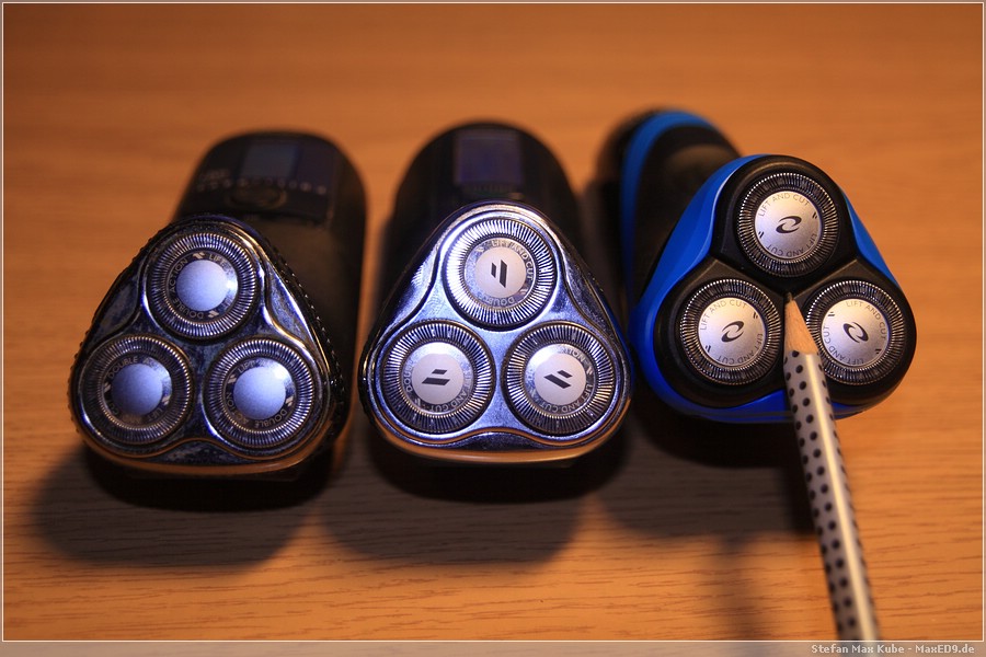 {at} Scherköpfe im Vergleich