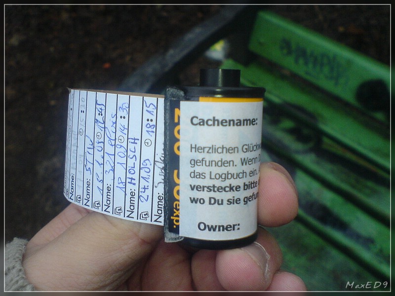 {27f} Filmrolle als Logbuch