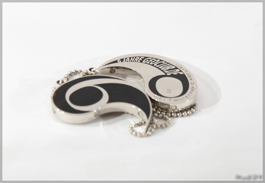 {gcc} Coin geteilt, vorn, hinten