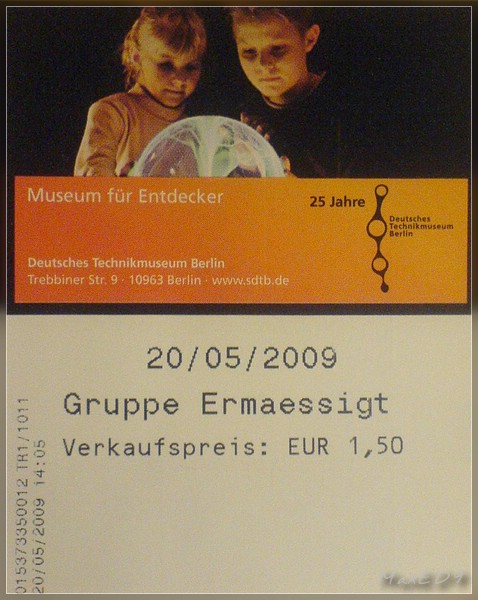 {dtmb} Eintrittskarte