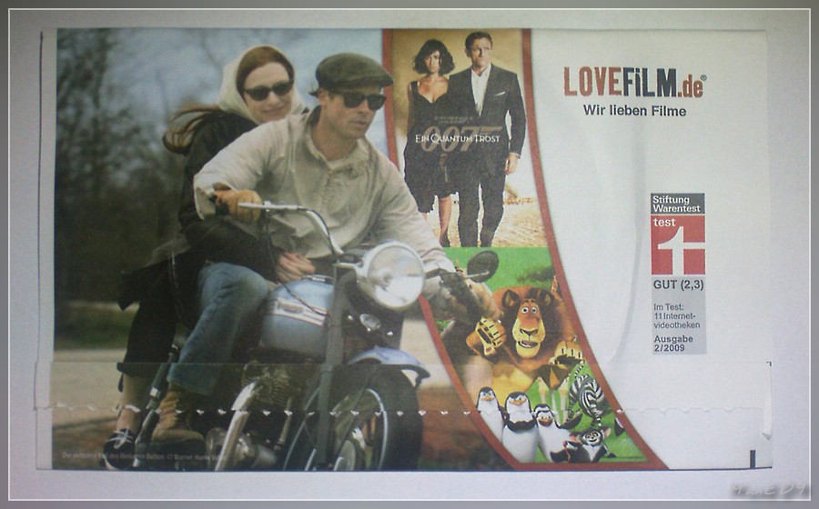 Lovefilm - DVD per Post