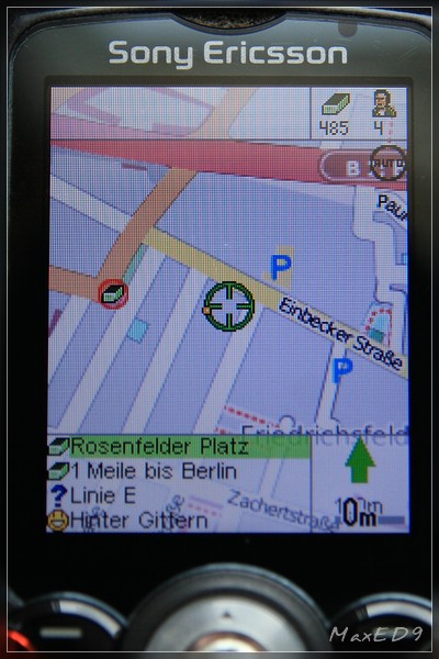 {nv} Cache-Liste, Zoom 100m