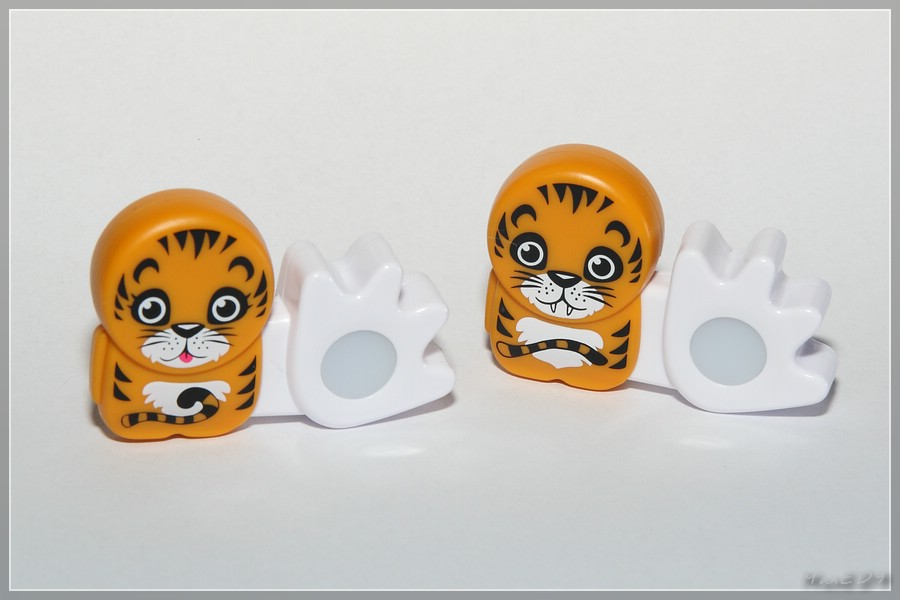 Tigerin und Tiger Poken