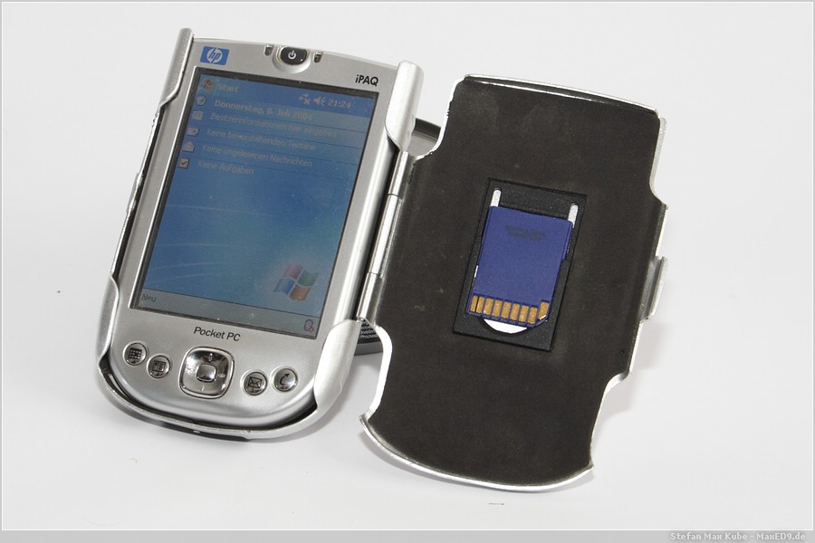 {ppcv} HP iPAQ H4150 im Alucase