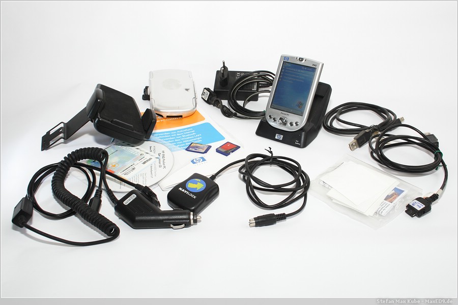 {ppcv} HP iPAQ H4150 inkl. Zubehör