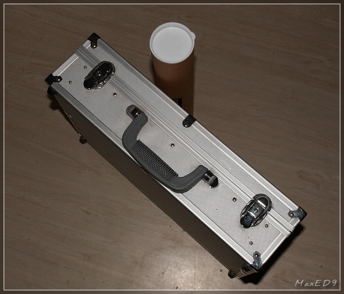 {psls} Koffer und Hintergrundrolle