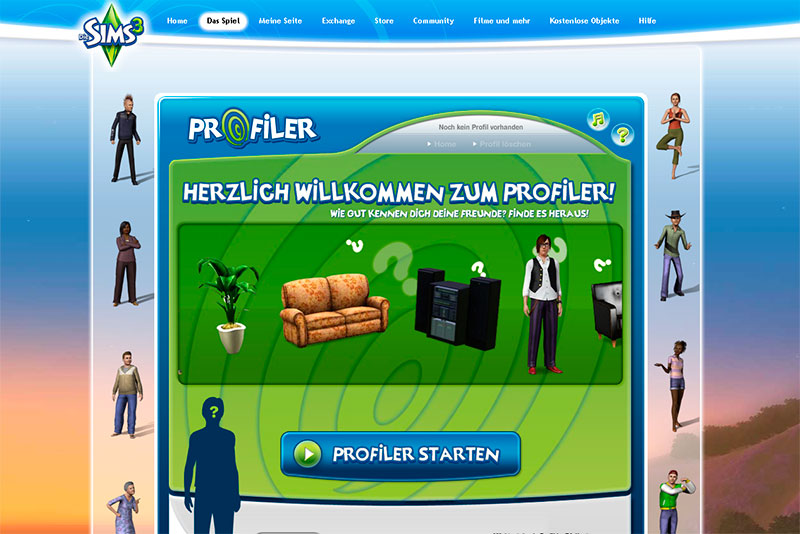 {s3} SIMS 3 Online Profiler