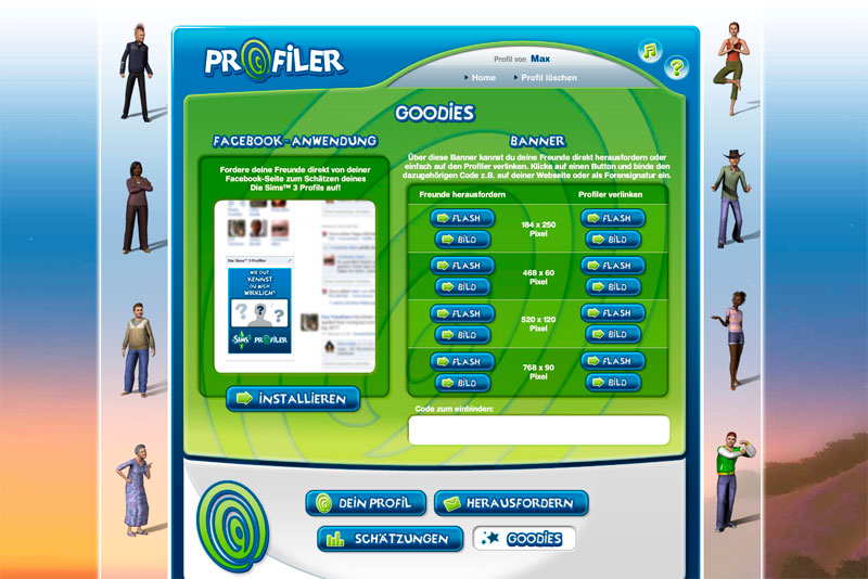 {s3} Badges für Facebook und eigene Website/Blog