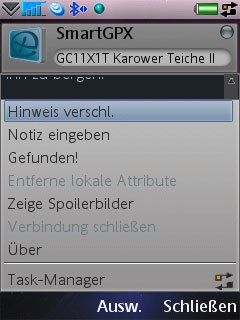 {sgpx} Cachelisting-Menü