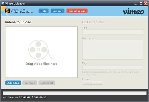Vimeo Desktop Uploader
