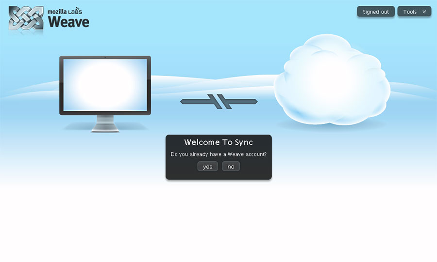 {mlw} Ersteinrichtung von Weave